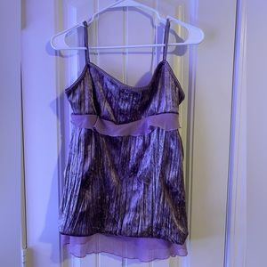 Purple Velvet Next Era Couture Tanktop